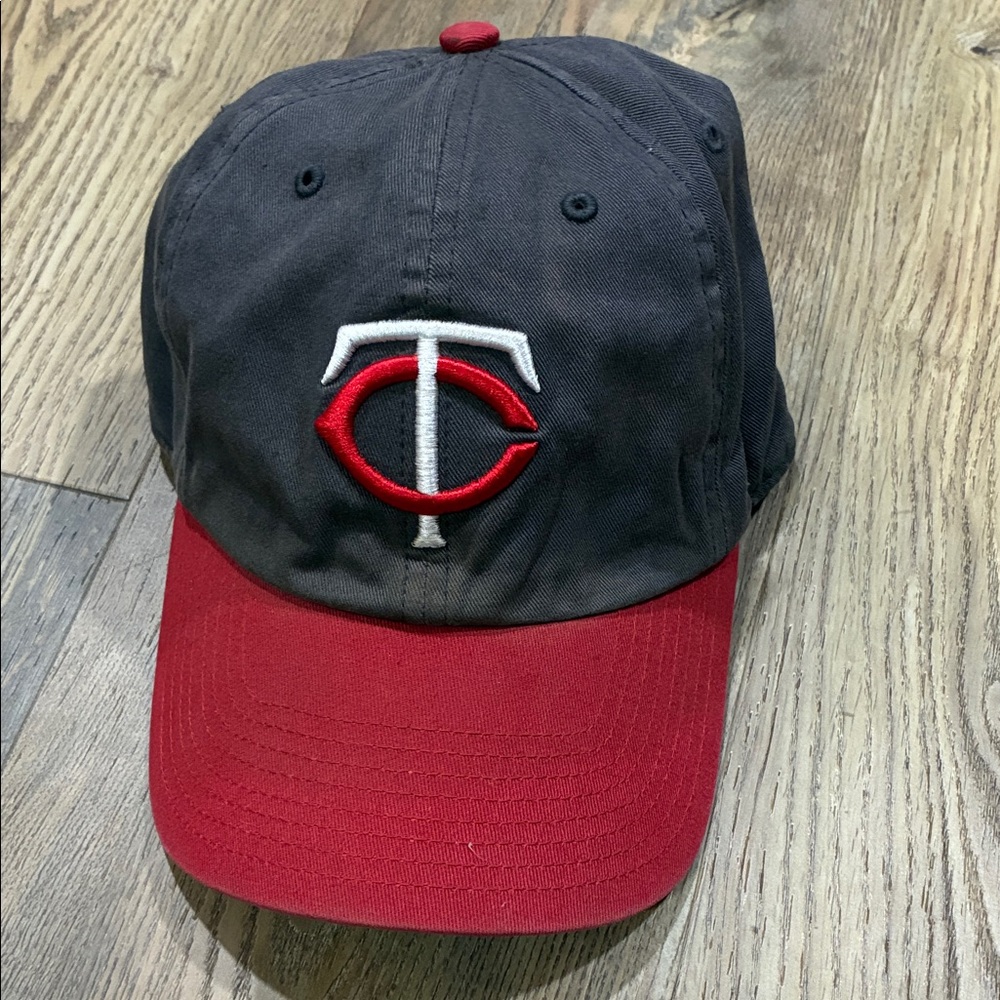 MN Twins Red and Black Baseball Cap